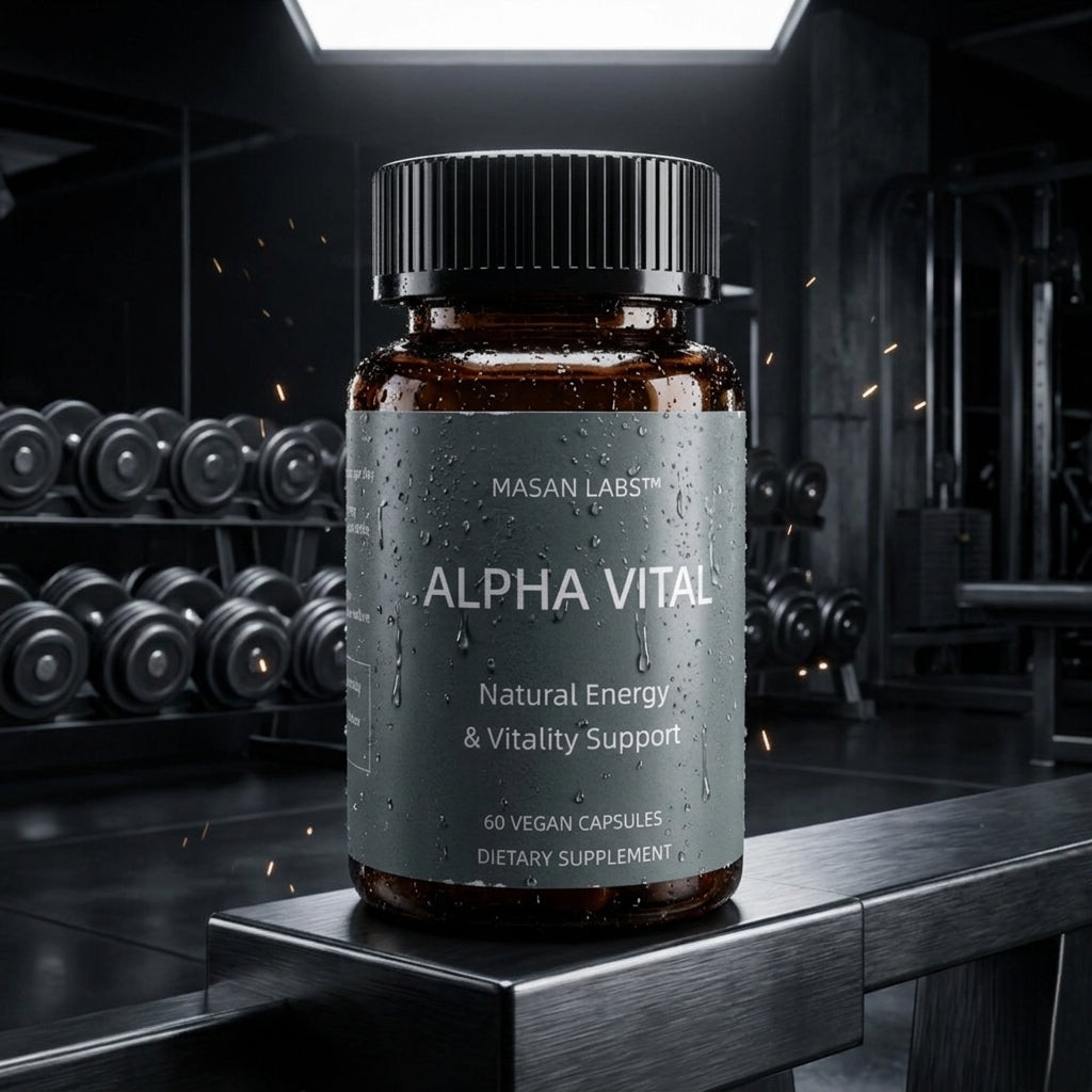 MASAN LABS™ Alpha Vital – Natural Energy & Performance Support (60 Capsules)